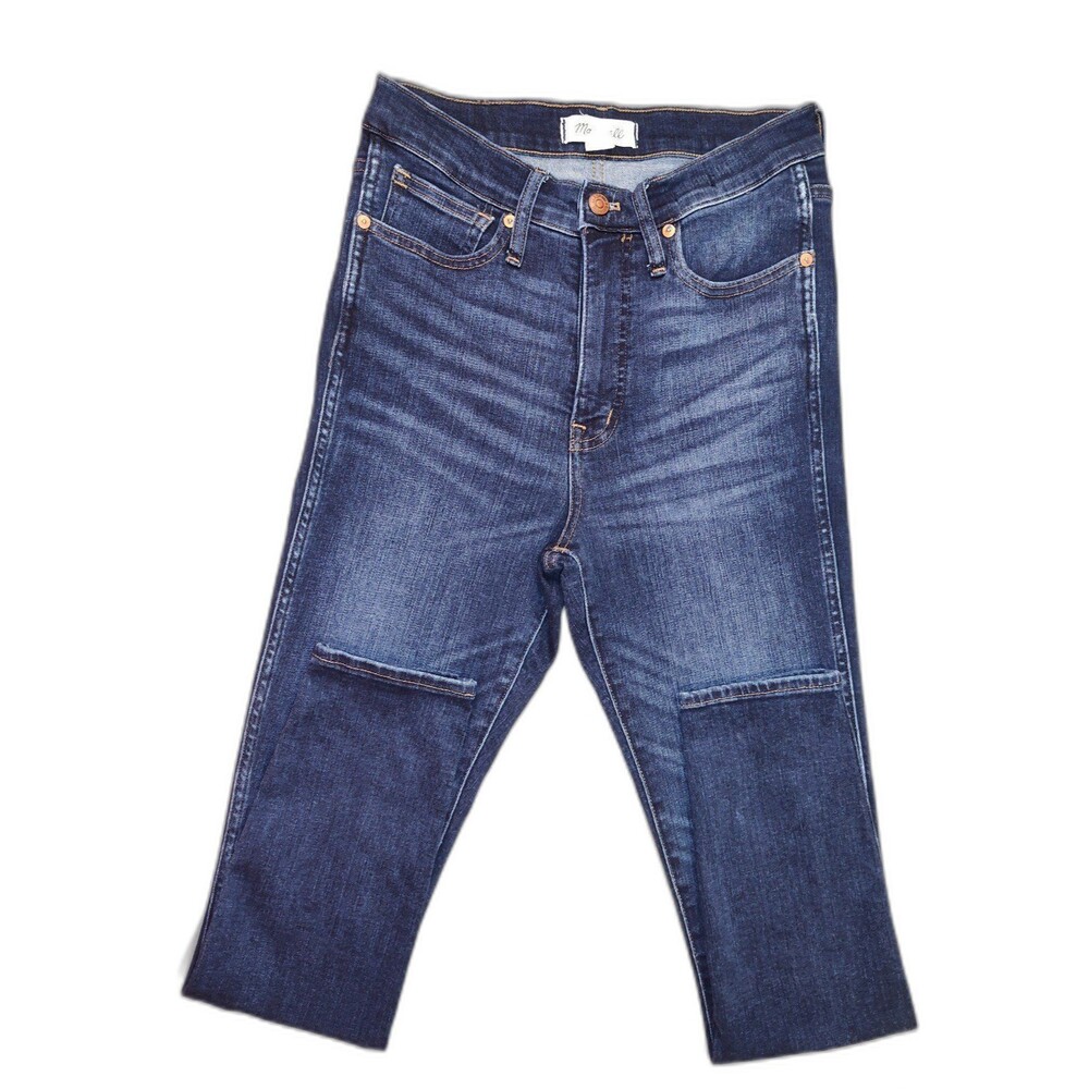 Women's Madewell 10 Inch High Rise Skinny Jeans M2230 Size 27 - Picture 3 of 5